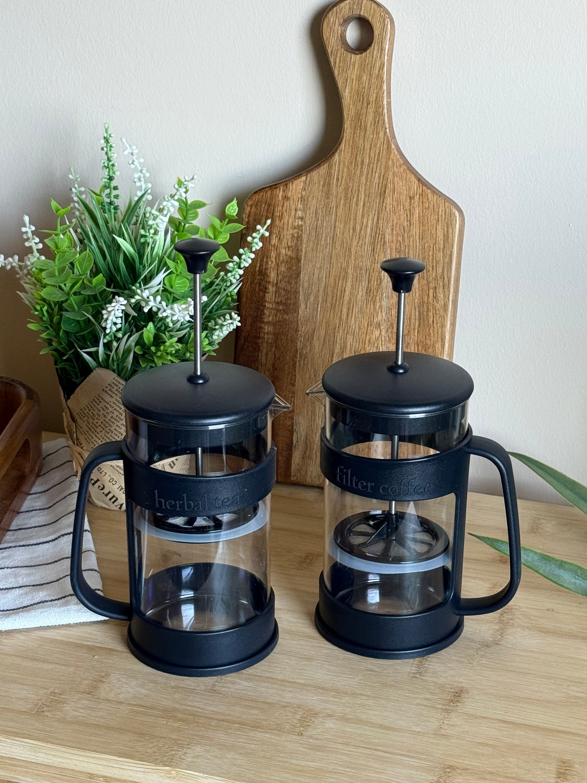 Barista İkili French Press Siyah
