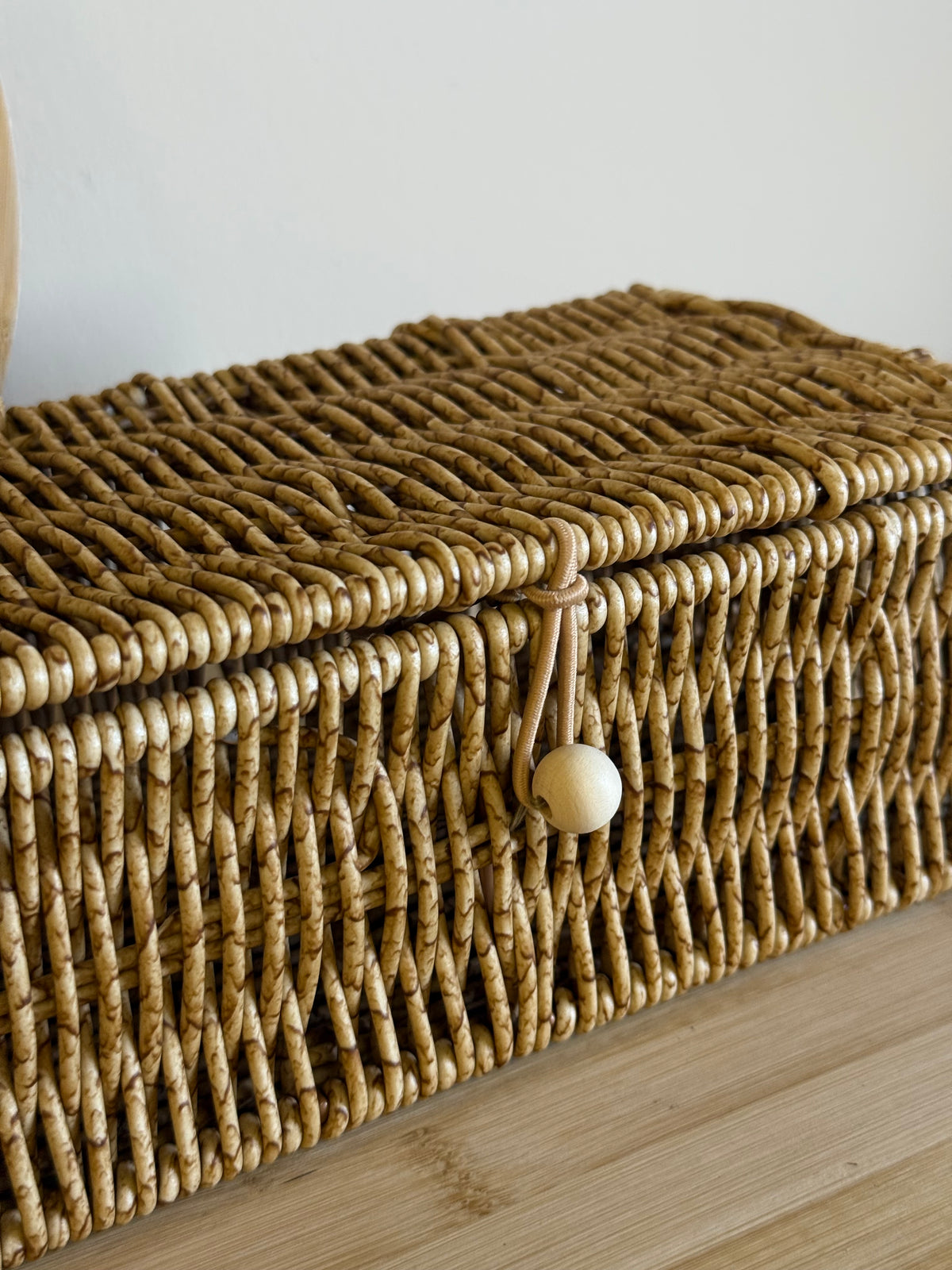 Luna İkili Rattan Peçetelik Düzenleyici Seti