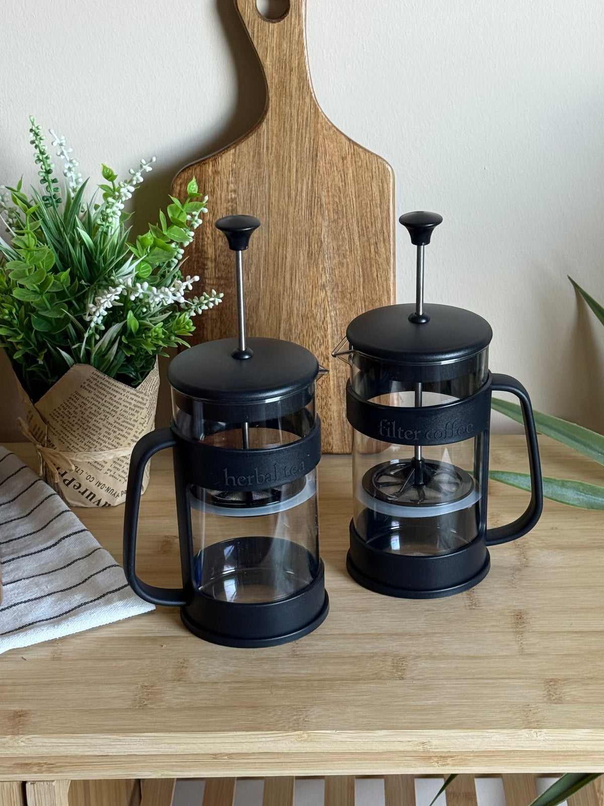 Barista İkili French Press Siyah