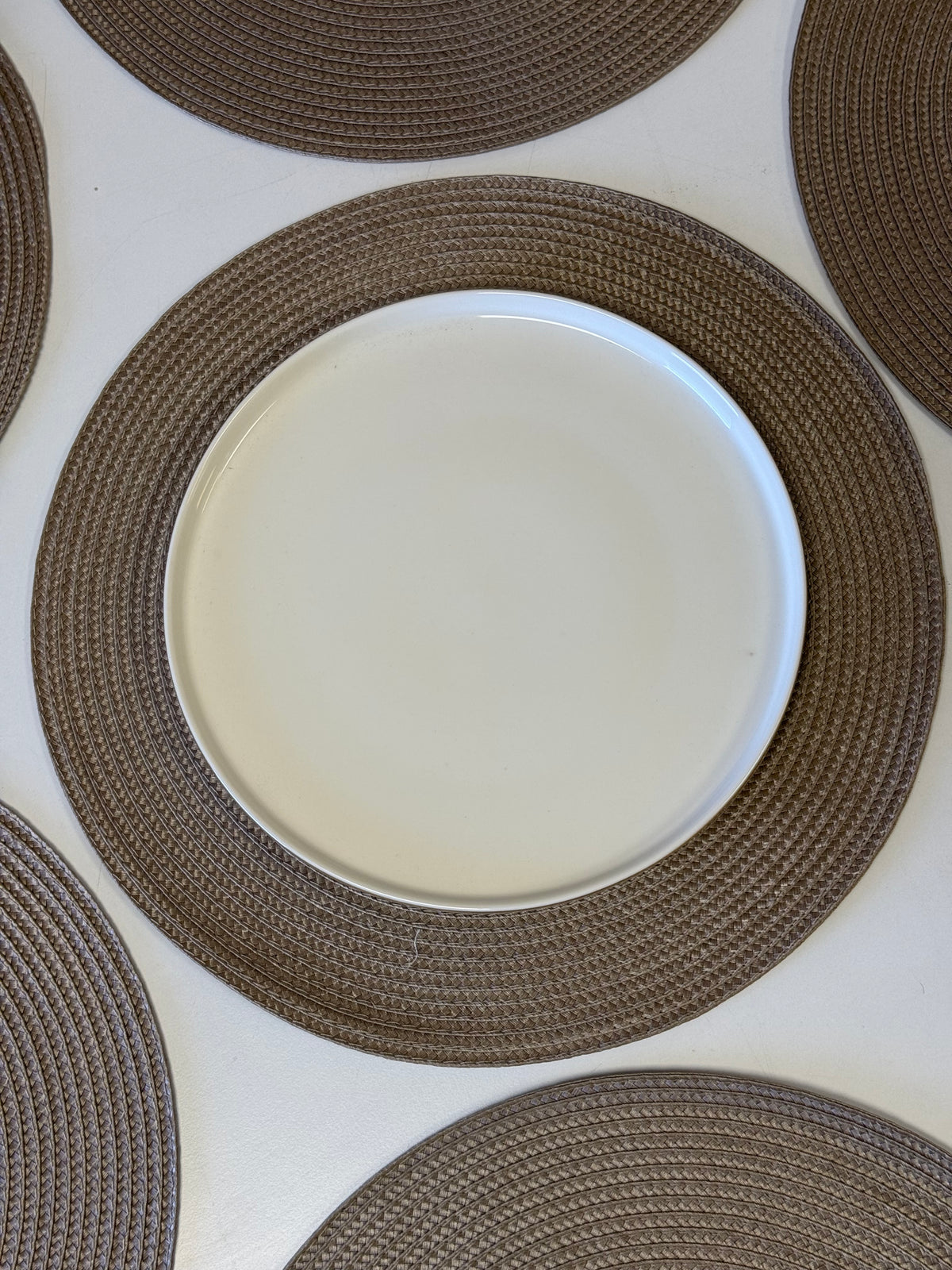 Riva 6’lı Amerikan Servis Supla Seti Bej