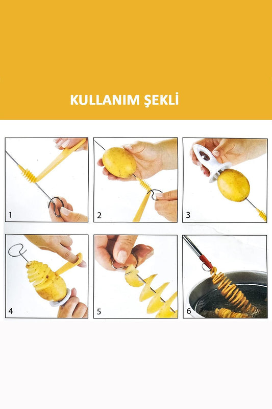 Patates Dilimleyici - Patates Cips Yapma Aracı