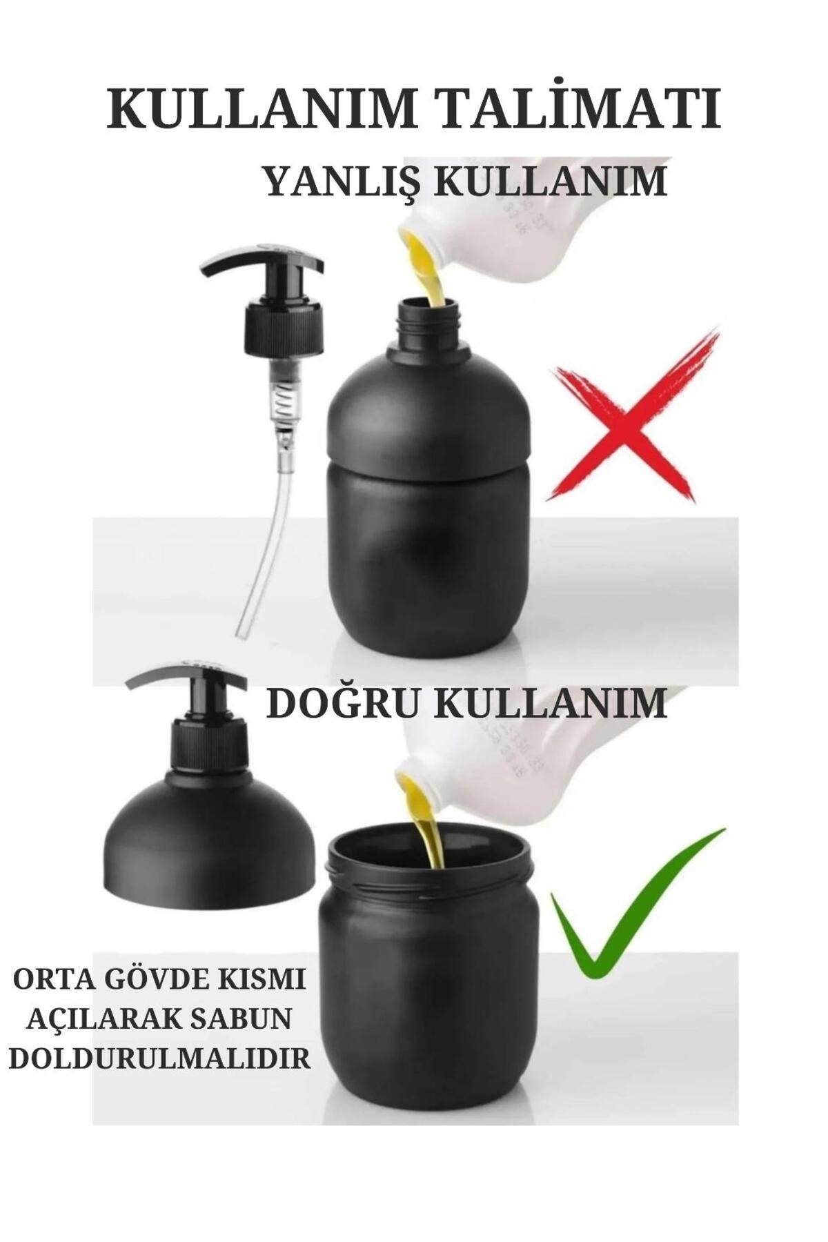 Cool 2’li Siyah Sıvı Sabunluk Seti – El ve Bulaşık