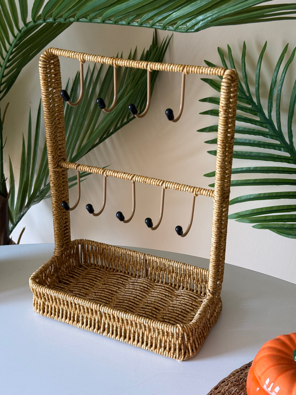 Berry Rattan Çok Amaçlı Askı Naturel KOD:54715