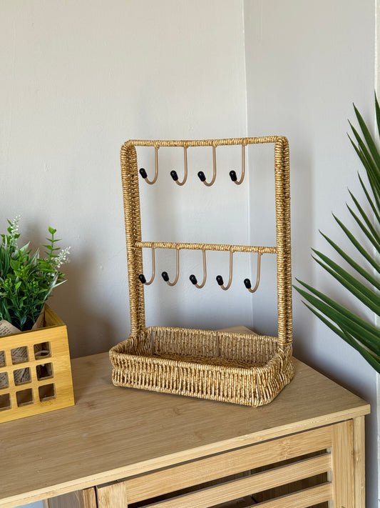 Berry Rattan Çok Amaçlı Askı Naturel KOD:54715
