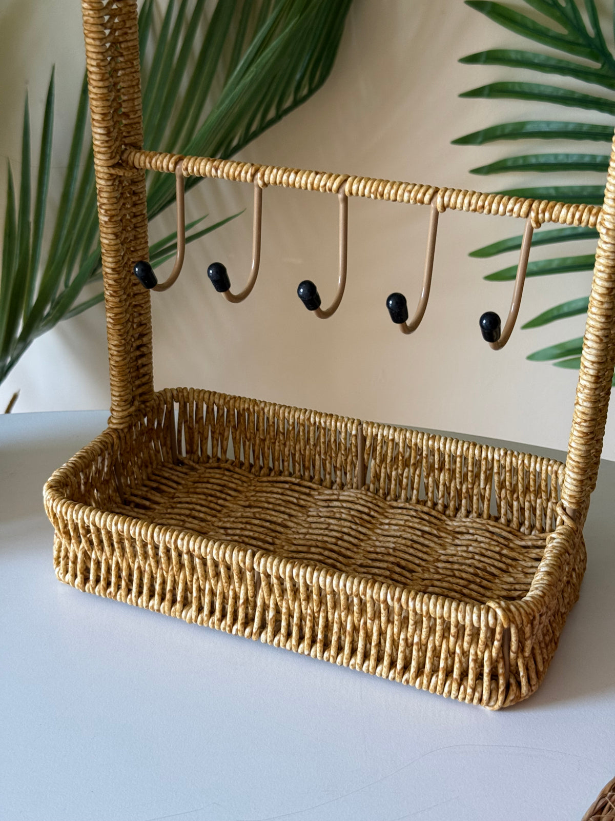 Berry Rattan Çok Amaçlı Askı Naturel KOD:54715