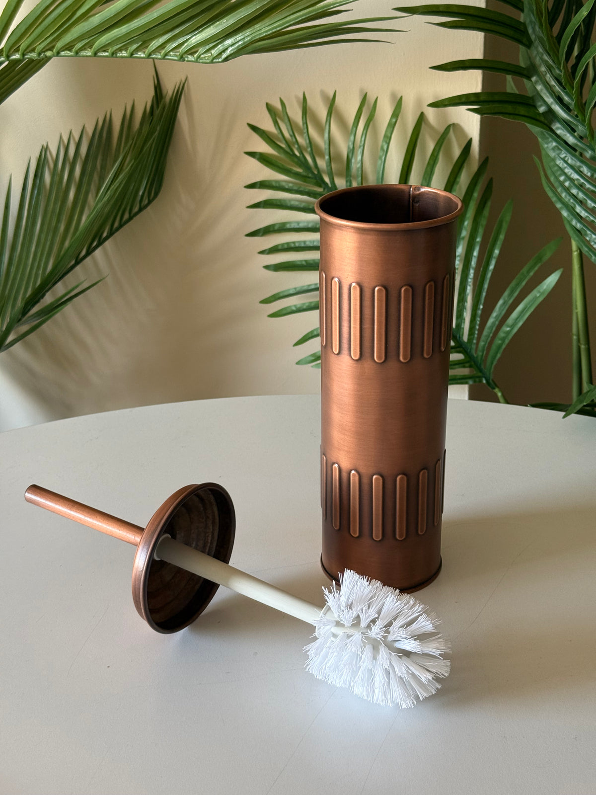 Metaly Bakır WC Fırçası Bronz KOD:874