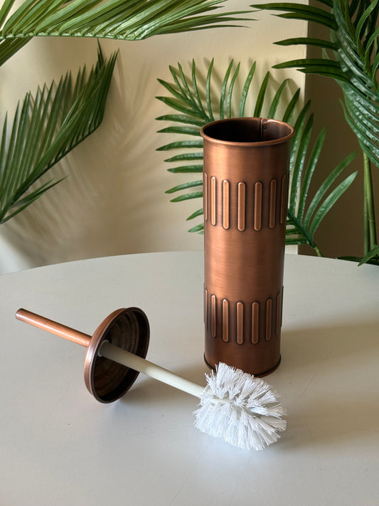 Metaly Bakır WC Fırçası Bronz KOD:874