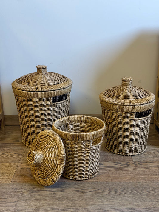 Linda 3 Boy Rattan Patates Soğanlık Seti KOD:87