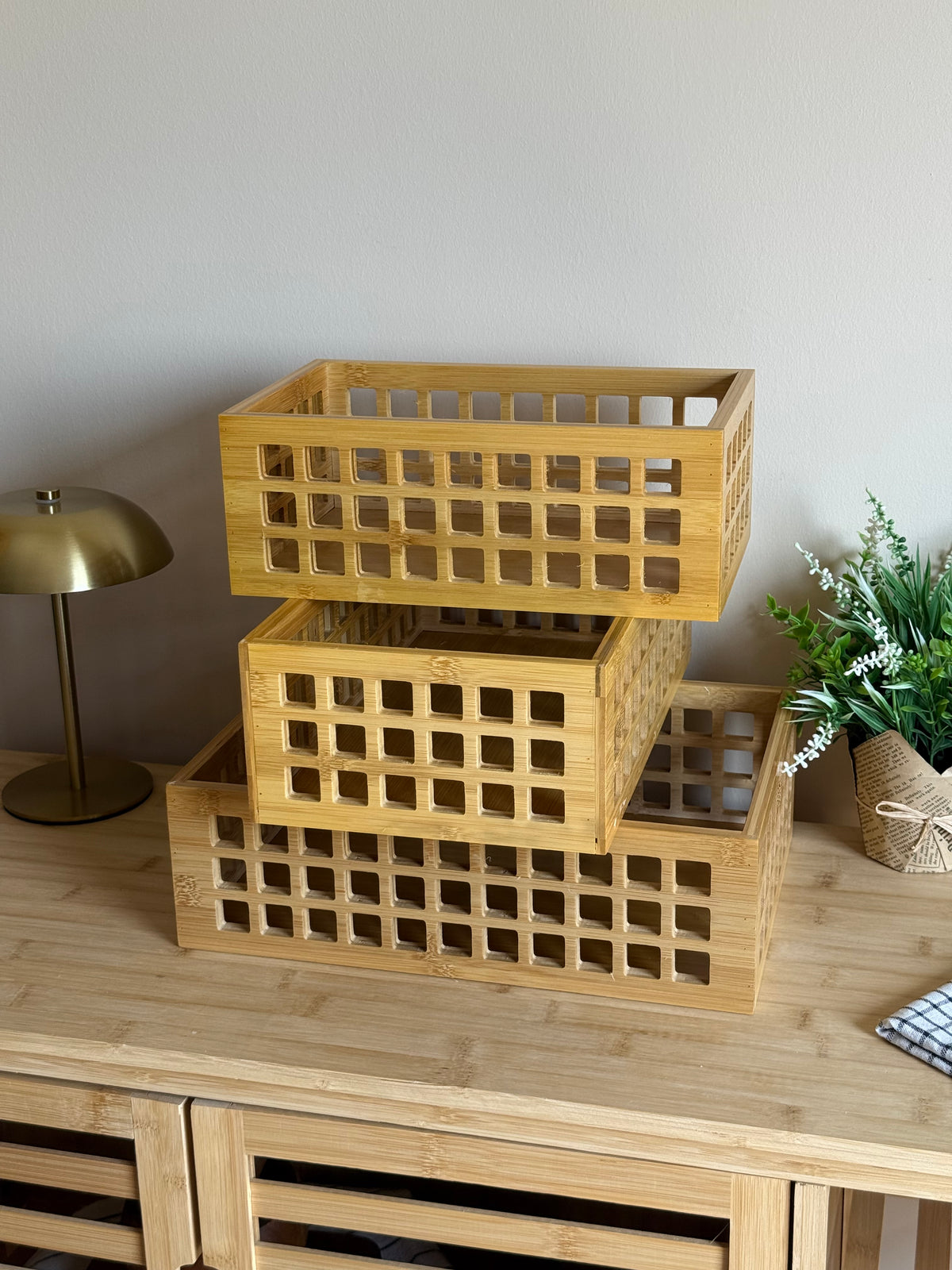 Solo Bambu 3 Boy Organizer Sepet KOD:0628