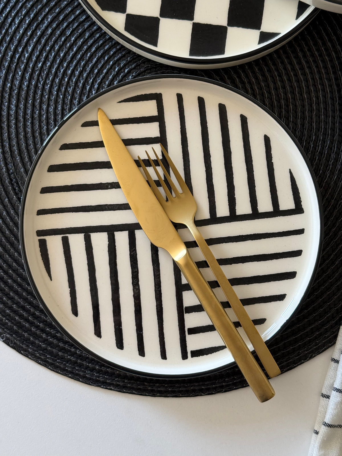 Tokyo Dama Model Pasta Tabağı Seti 6 Adet KOD:0022