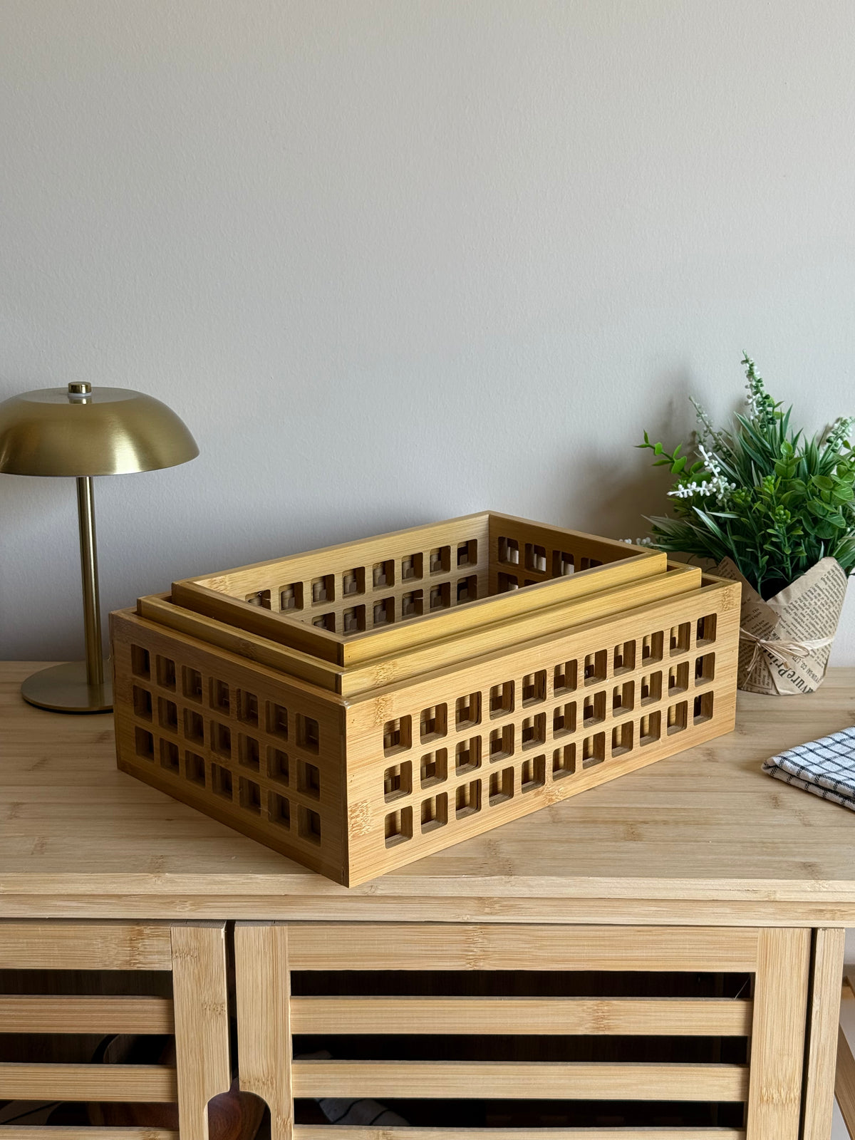 Solo Bambu 3 Boy Organizer Sepet KOD:0628