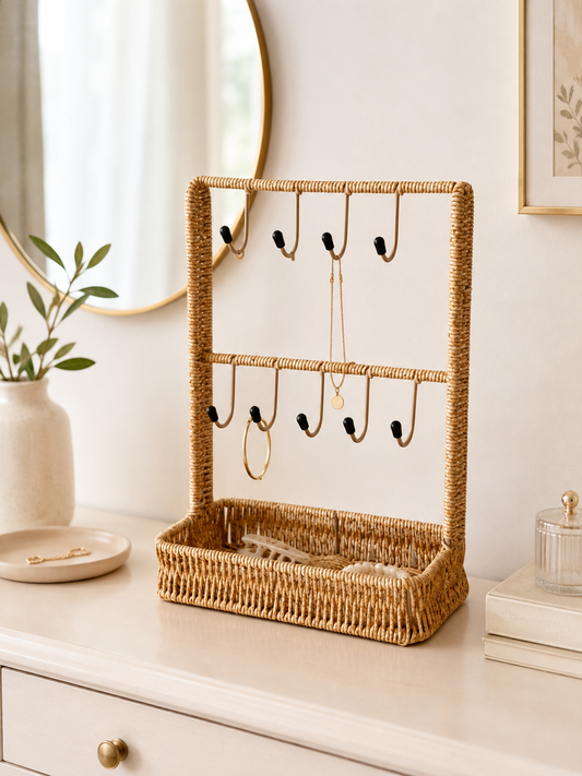 Berry Rattan Çok Amaçlı Askı Naturel KOD:54715